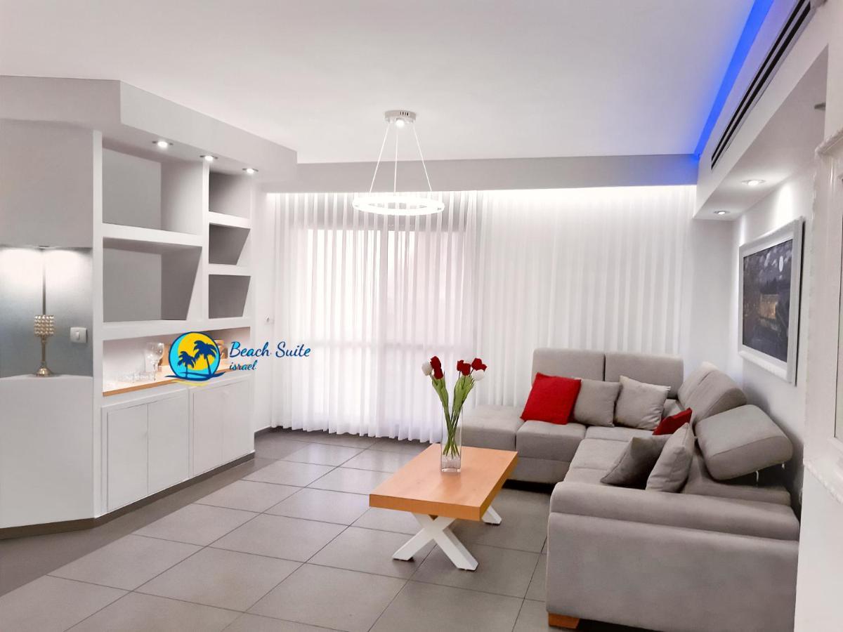 Beach Suite Israel- Private Jacuzzi Garden Suite & Gym, 3 Min Walk To Beach ביץ סוייט ישראל- ג'קוזי פרטי בגינה 3 דקות הליכה לים וחדר כושר Ashkelon Ngoại thất bức ảnh